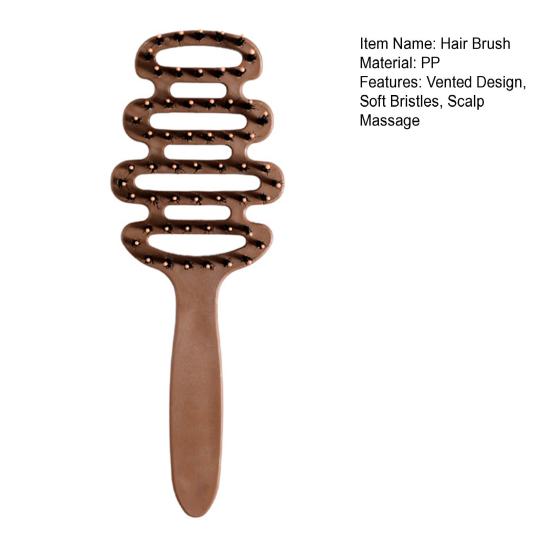 1/2/3Pcs Boar Bristle Hair Brush Portable Anti-static Vented Hair Paddle Brush Women Scalp Massage Hair Voluming Styling Detangling Comb