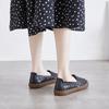 Sommer Damen Mokassins Lederschuhe Fahrkomfort Flats Casual Slip-ons & Espadrilles Schuhe für Mädchen