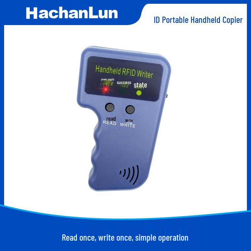 

Ручний пристрій для запису та читання RFID-карт 125 кГц - IDTK4100 Контроль доступу T5577 синій