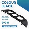AA92-Car Black Front Dashboard AC Heater Control Panel Trim Cover Cap Fit For Polo 9N 2002-2010 6Q0820075C 1QA