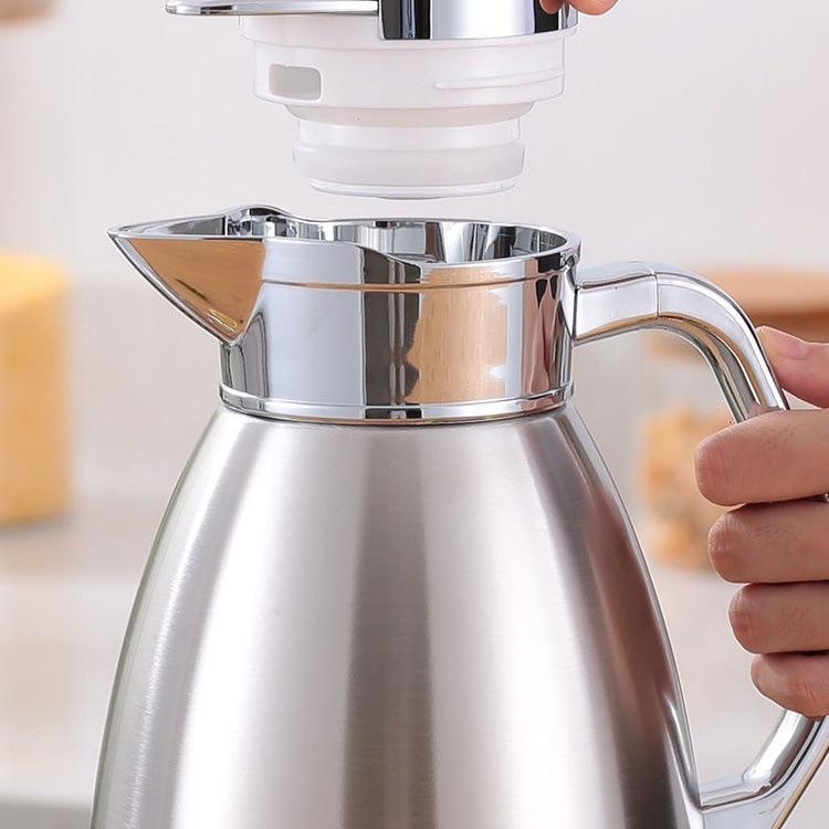 Large Capacity Insulated Stainless Steel Thermos Flask for Home Use