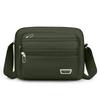 Large Capacity Casual Crossbody Bag - Adjustable Shoulder Strap, Multiple Zipper Compartments, Travel Shopping and Daily Use