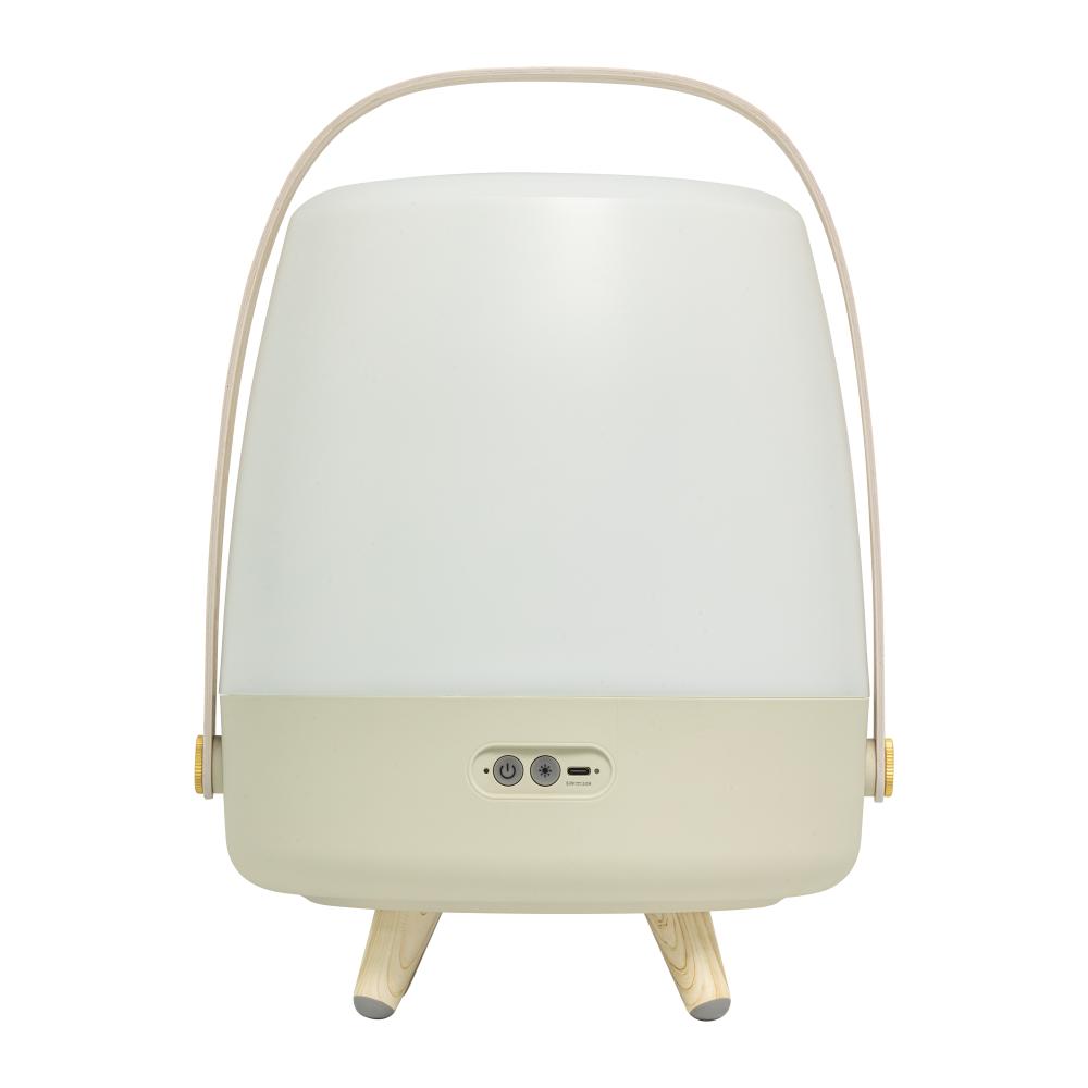 Kooduu - Lite-up Play 2.0 LED Lamp with Built-in Bluetooth Speaker (sound by JBL), Sand, Kooduu