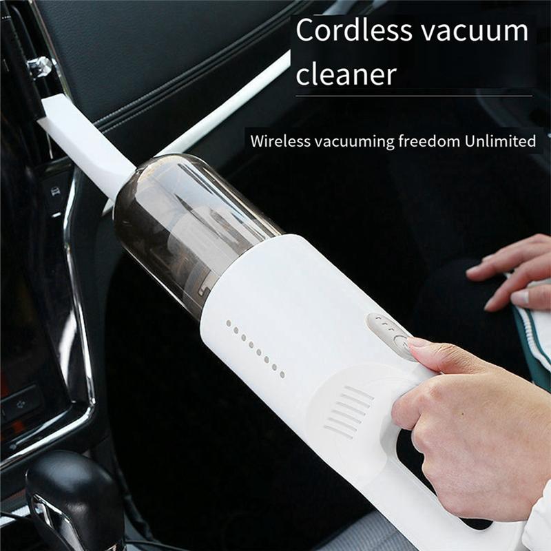 Automobile Cordless Household High-Power Vacuum Cleaner Handheld Portable Vacuum Cleaner Dog Hair Vacuum Cleaner