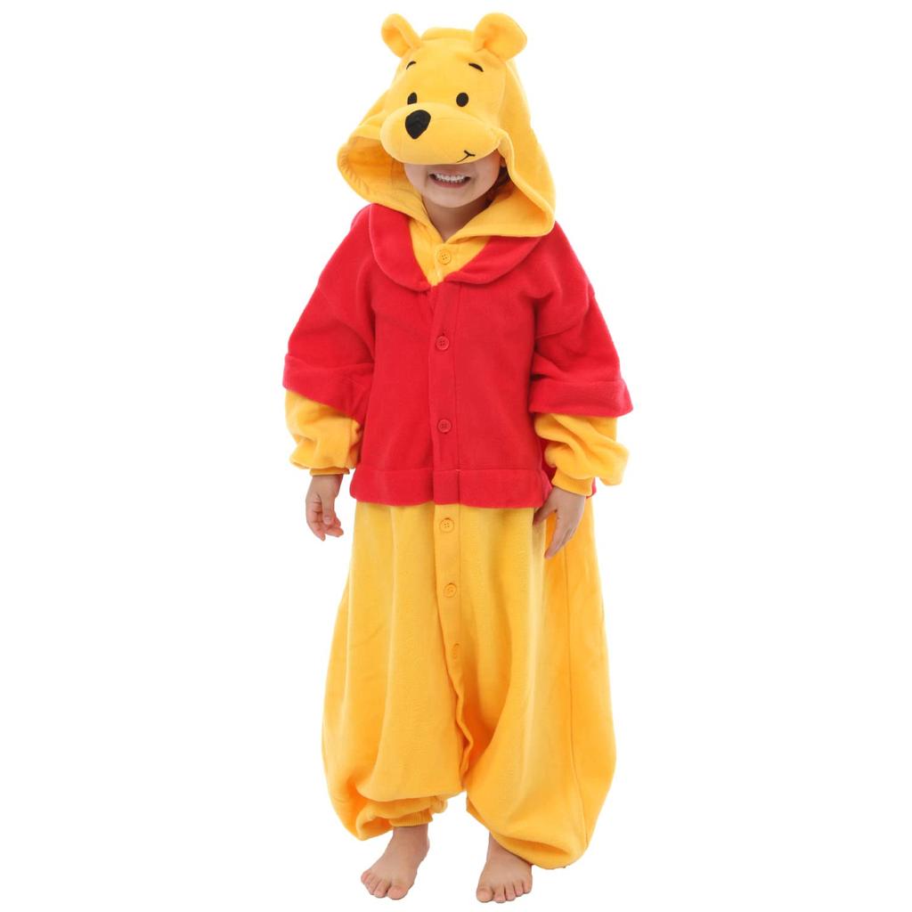 SAZAC Character Fleece Costume - Disney Winnie the Pooh - Children's Size 130cm