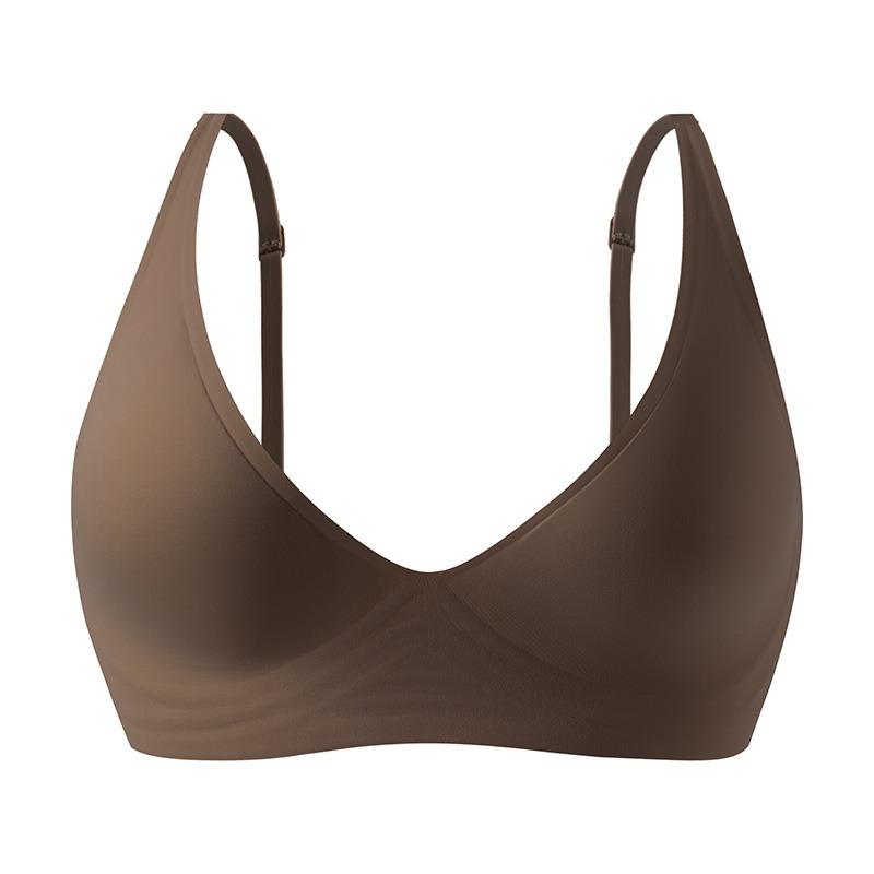 Women Seamless Push Up No Wire Comfortable Bra