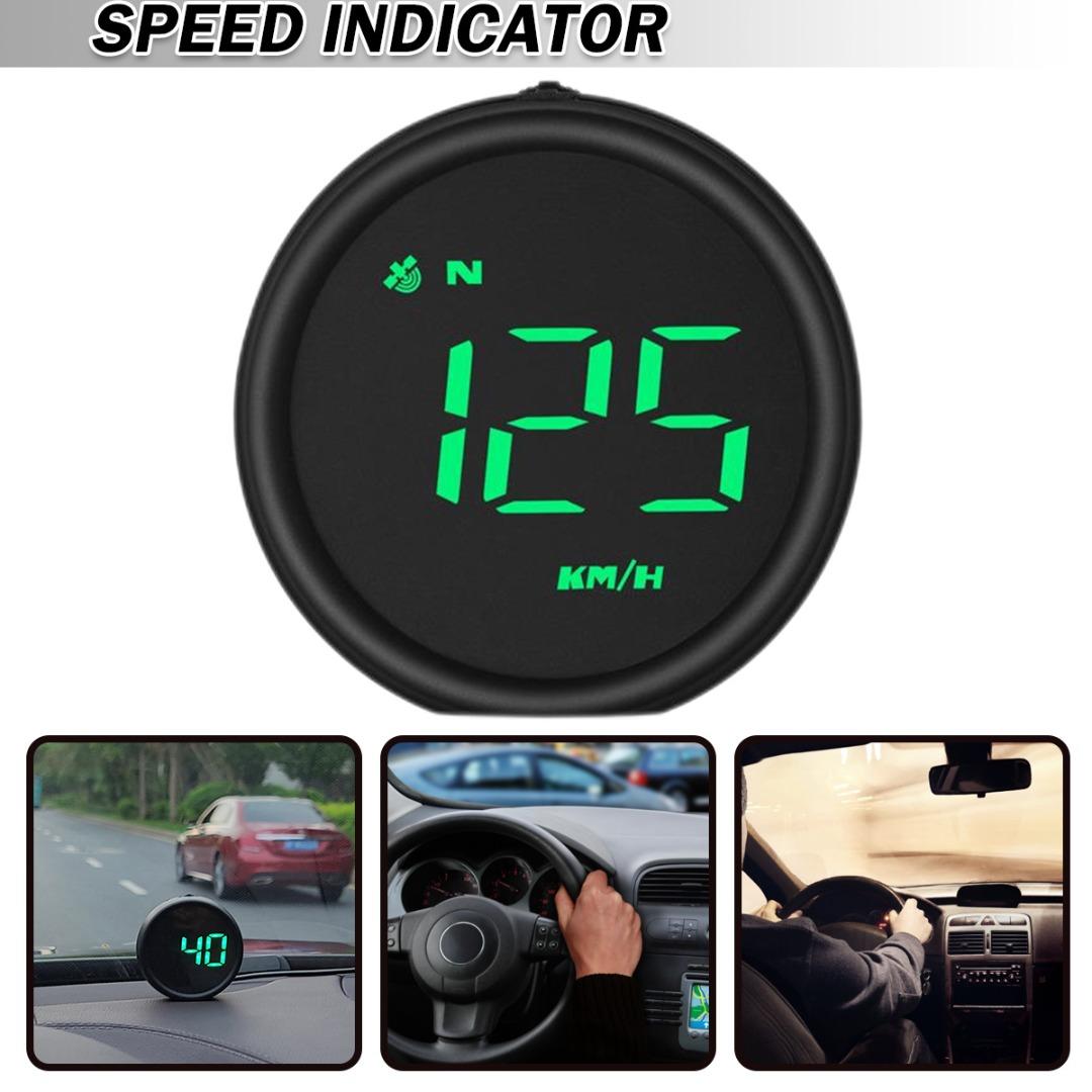 

Malinaisi G1 HUD Проекционный дисплей Автомобильный спидометр Сигнализация превышения скорости GPS ЖК-цифровой датчик