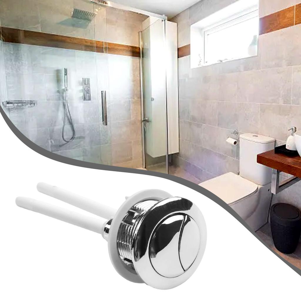 Dual Toilet Push Button Flush Push Button Round Valve