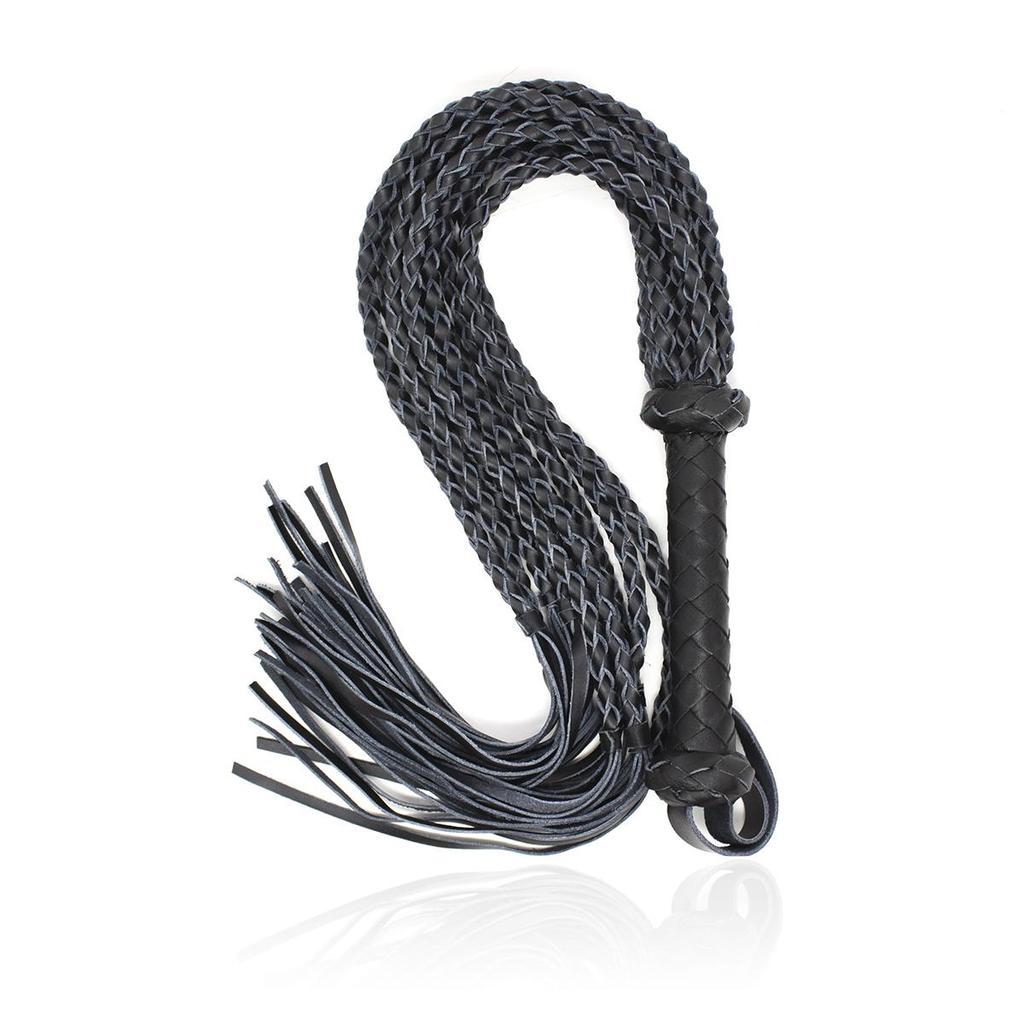 Whip BDSM Sex Toys Flap Butt Twist Braid 62+16cm PU Couple Game Props Bondage Cosplay