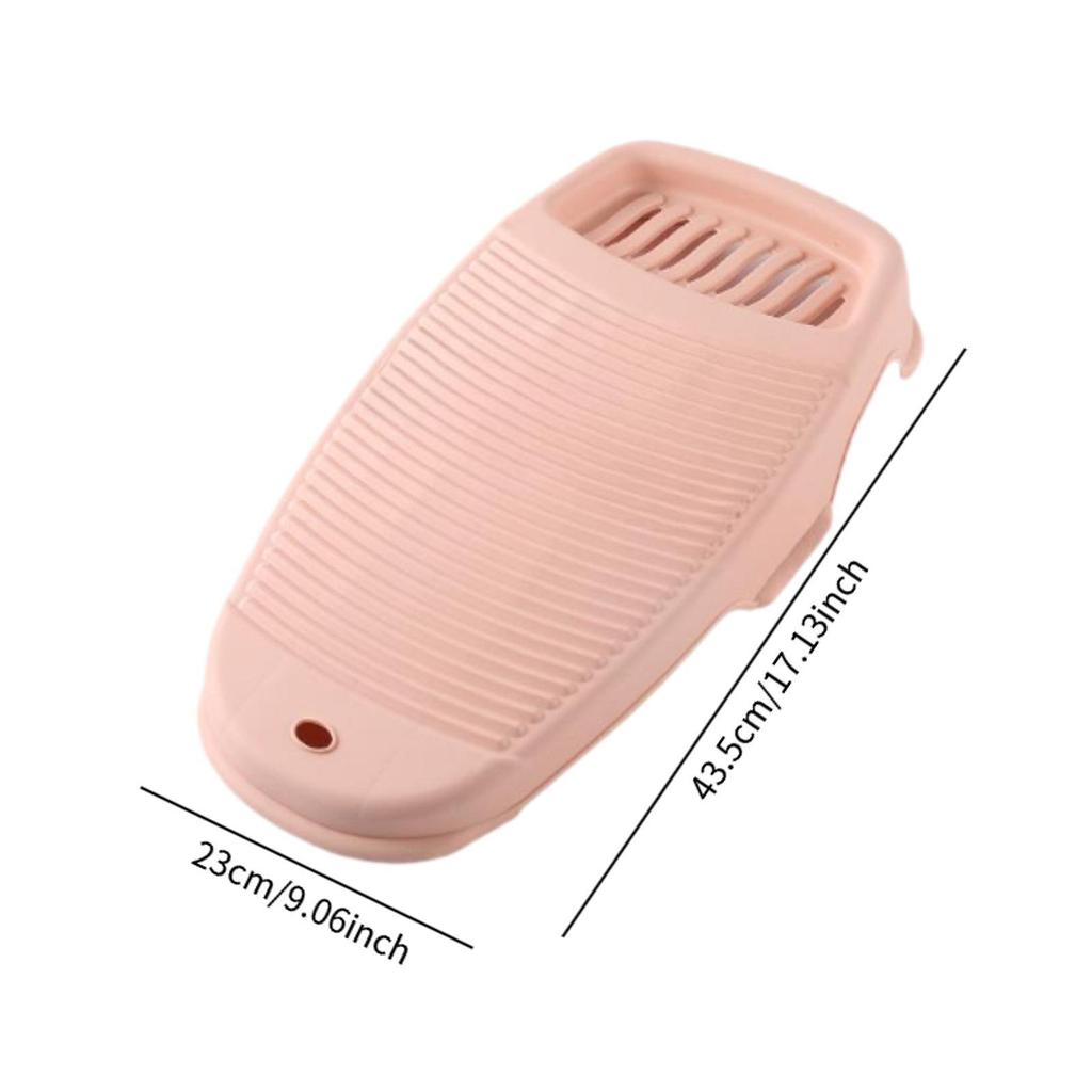 Wash Board Mini Kneeling Washboard with Soap Holder Stable Portable Versatile