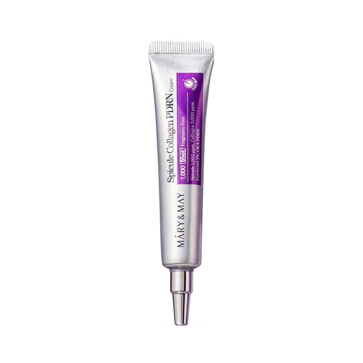 Mary&May Spicule Collagen PDRN Cream 15g (Pore Refining, Firming, Brightening Face Cream)