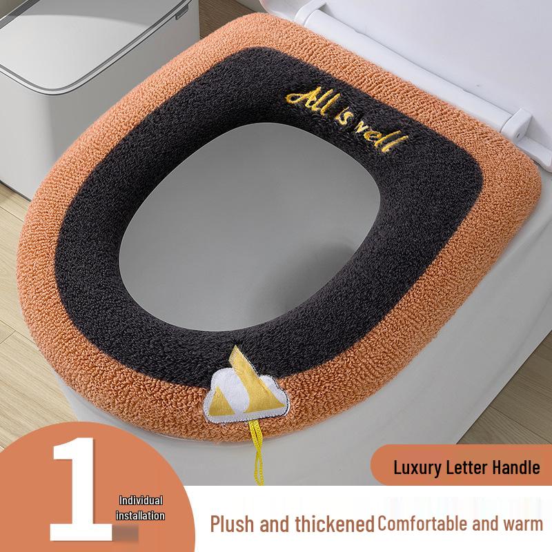 2025 Winter Plush Luxurious Toilet Seat Cushion