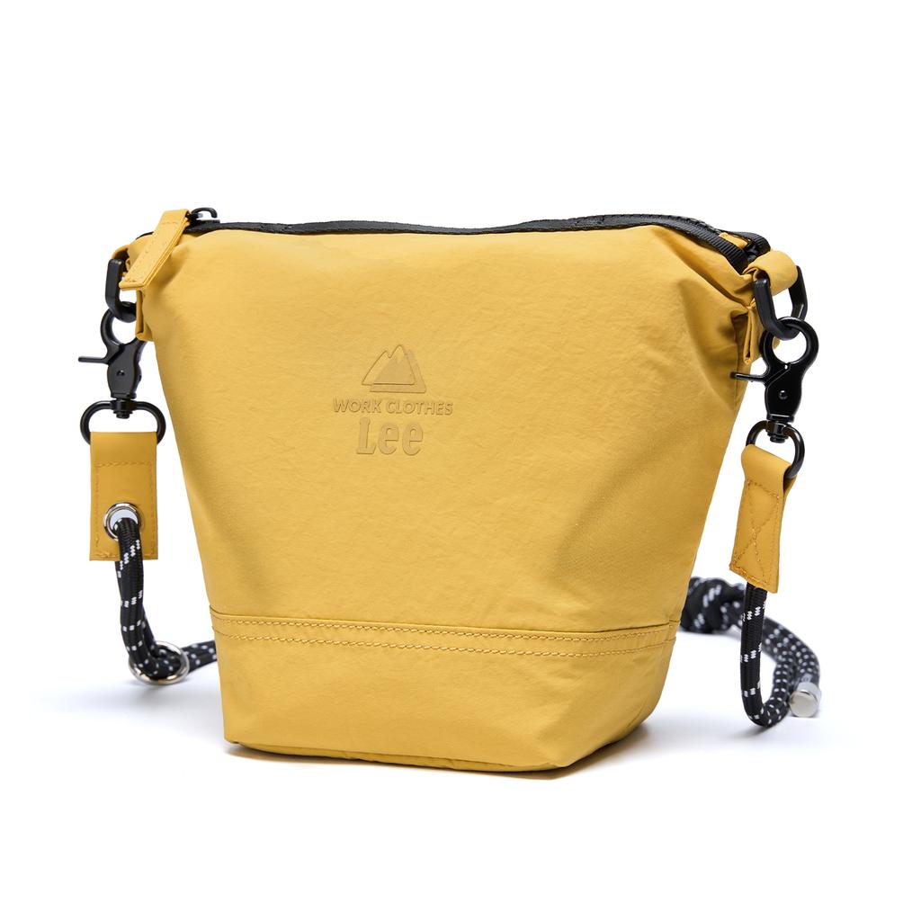 New Lee Fabric Shoulder Bag, Crossbody Bag Unisex Ginger Yellow/Light Gray Purple/Sage Green LE250617M