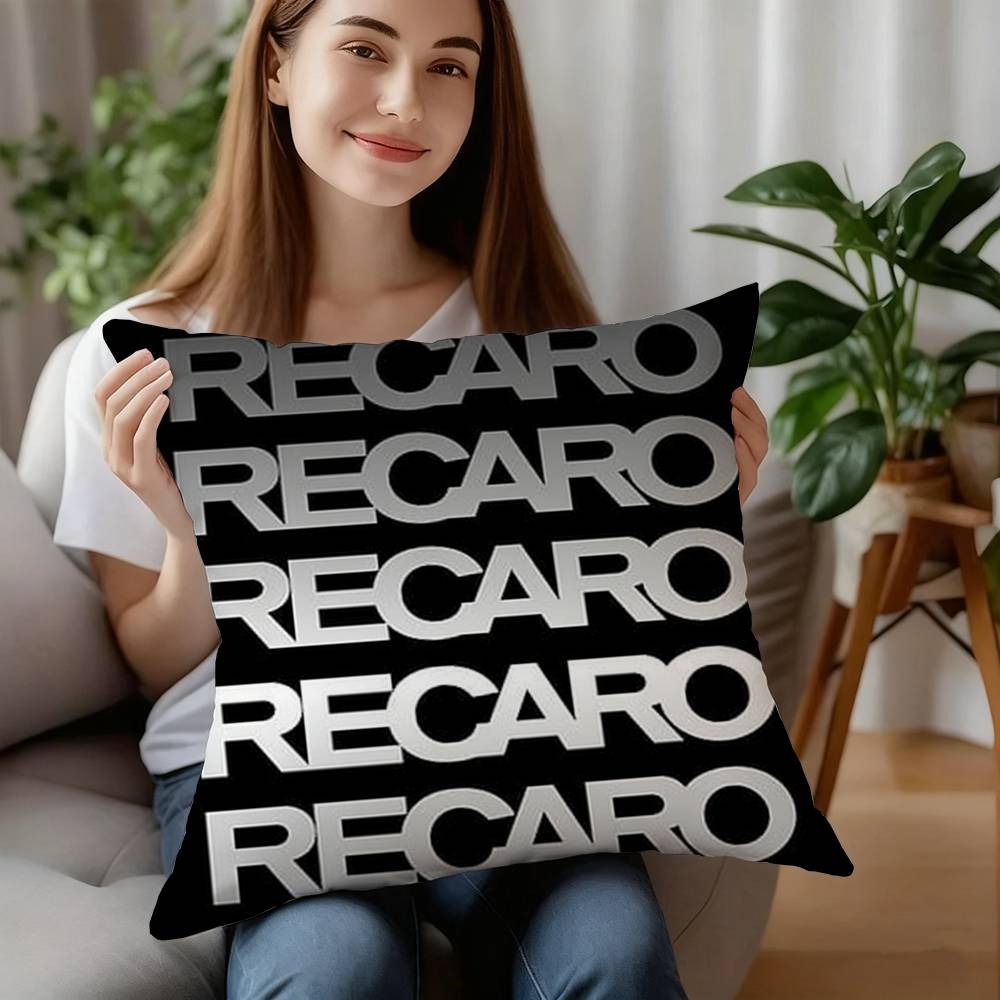 Classic R-Recaros Pillow Case Plush Fabric Soft Pillowcase Double Sided Print Cushion Cover Household Gifts