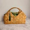 Creative Packaging Gift Basket Wooden Hand-held Basket Storage Supplies Woven Bag  Food