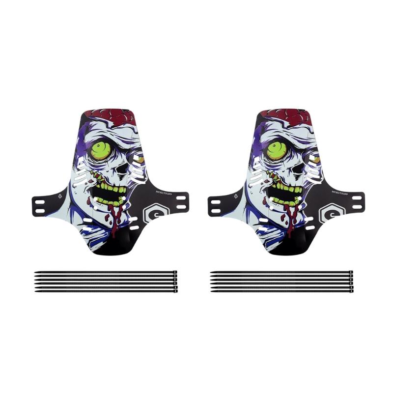 

2pack Bike Mudguards Light weight Durability Splashes Protecting Mud Guards for Front and Rear Protecting