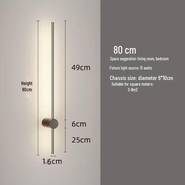 Modern Rotatable Wall Lamp for Living Room & Hallway