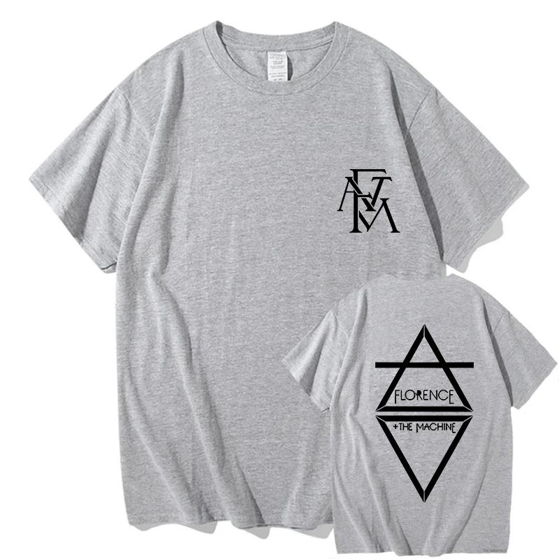 FLORENCE THE MACHINE 2025 Album Tshirts Unisex Pure Cotton Fashion Tshirts ONeck Short Sleeve Shirts Fans Gift Aesthetic Tops