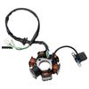 6-Pole Stator Generator For Adly ATV Scooter Go Kart GY6 125cc 150cc