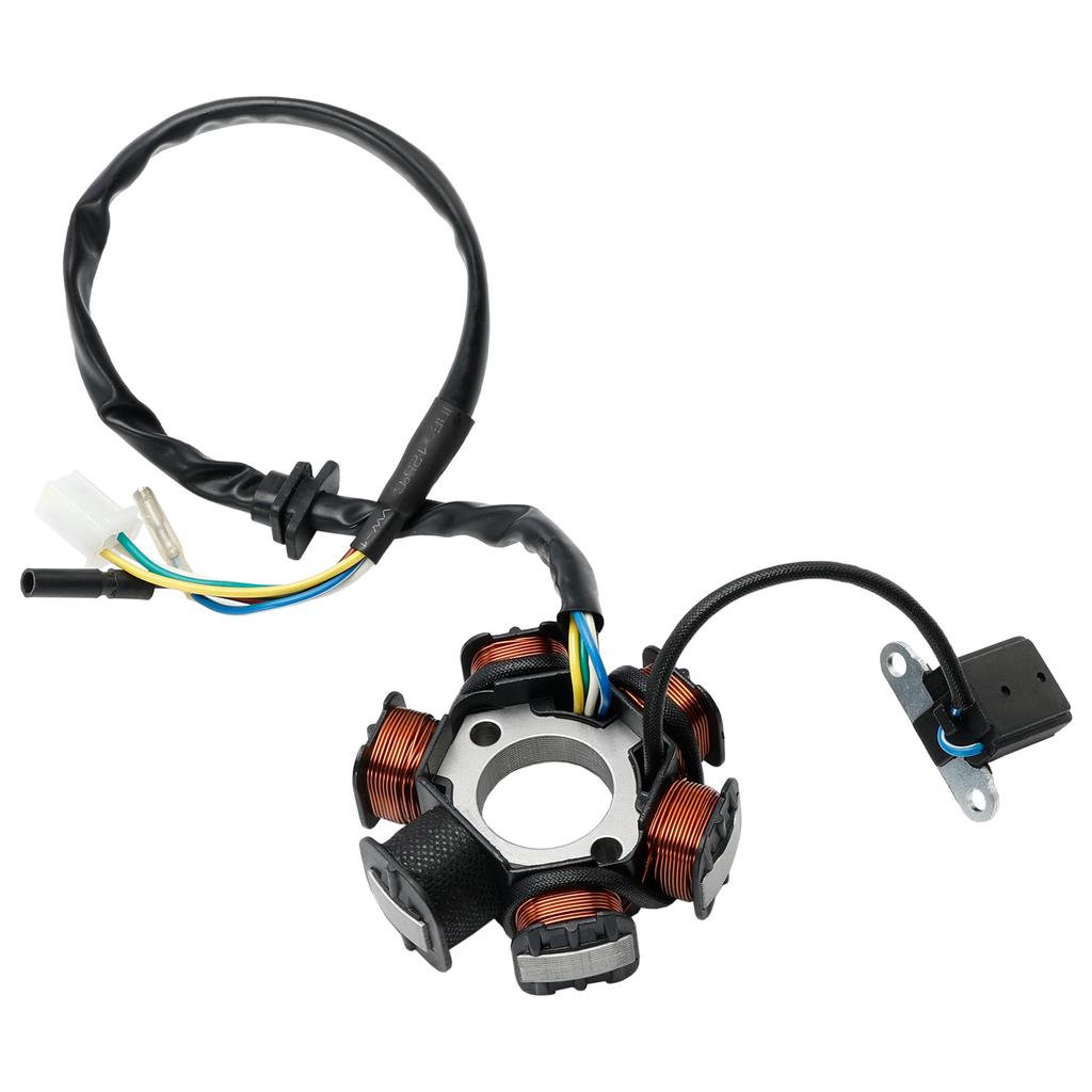 6-Pole Stator Generator For Adly ATV Scooter Go Kart GY6 125cc 150cc