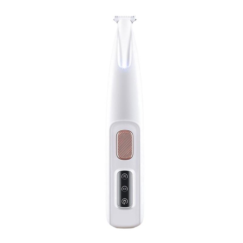 Full-body Water-washed Pet Electric Trimmer with Intelligent Display, Lighting, and Widened Blade Head - Suitable for Dogs and Cats.