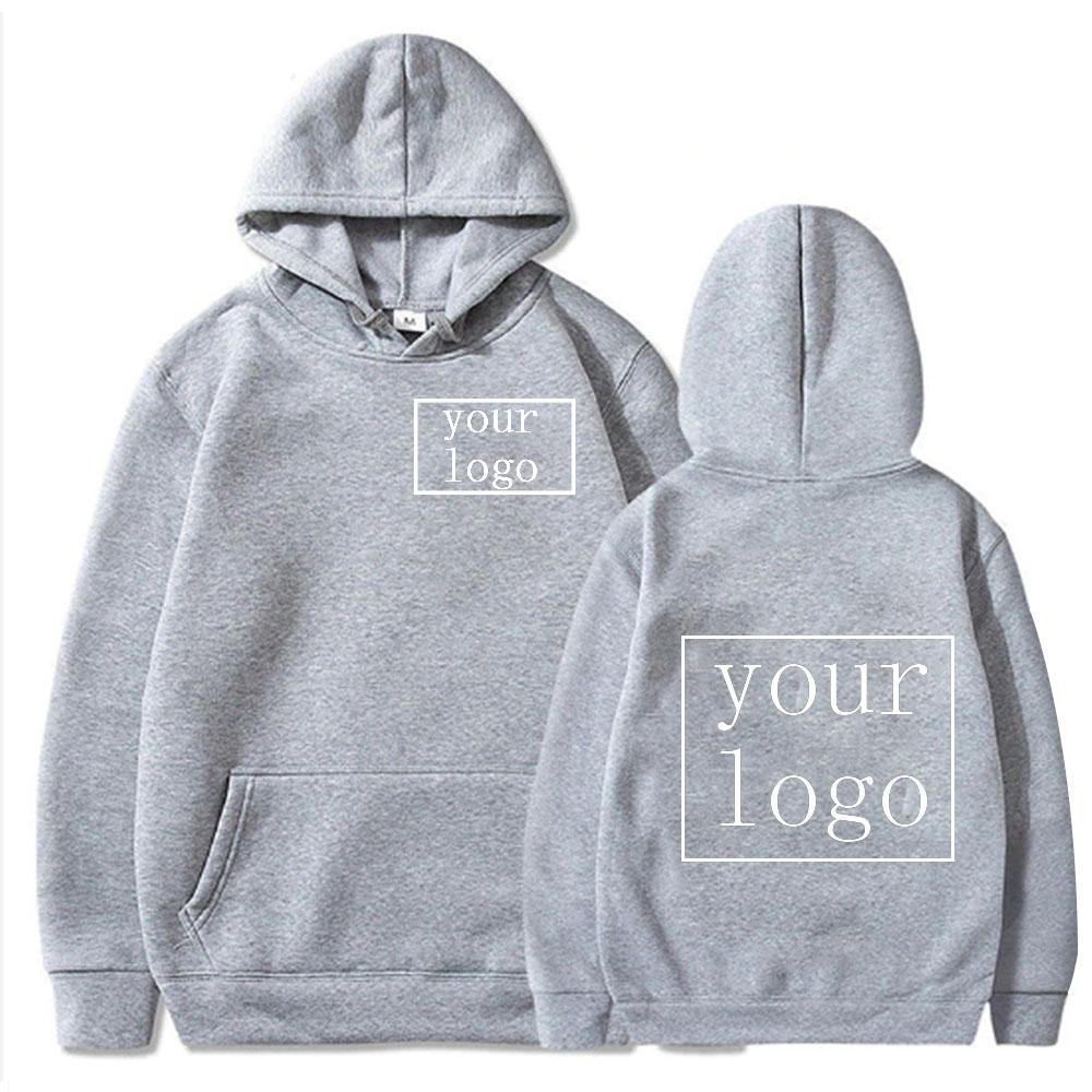 Benutzerdefiniertes Muster Ihr Logo Druck Hoodies Männer Frau Übergroßer Hoodie Kapuzenpullover Harajuku Pullover Unisex Trainingsanzug Kleidung