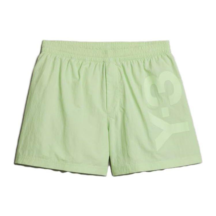 Y-3 Klasické plavky Green Glow Pánské plavky HG6176