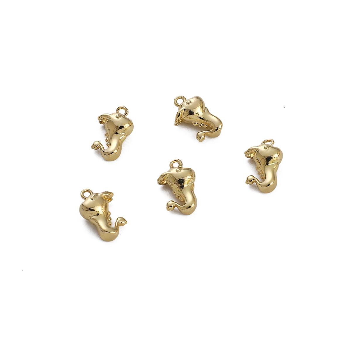 

1 шт. 14 К позолоченная латунь Китайский дракон подвеска для серьги браслет ожерелье DIY аксессуары для изготовления ювелирных изделий style 02-7x11mm