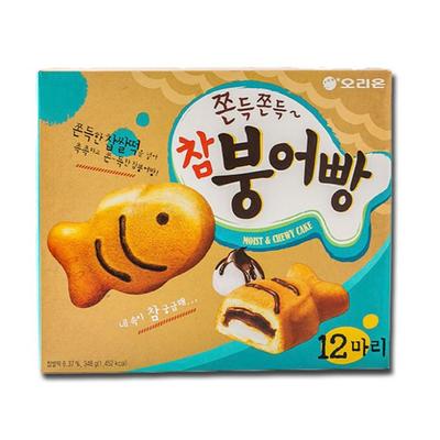 Orion Fish-Shaped Moist and Chewy Cake 348g