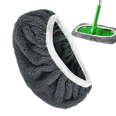 1pc Microfiber Mop Cloth Dry Cleaning Cloths Reusable Microfiber Mop Pads Furniture Flooring Mop Washable Rag Towel