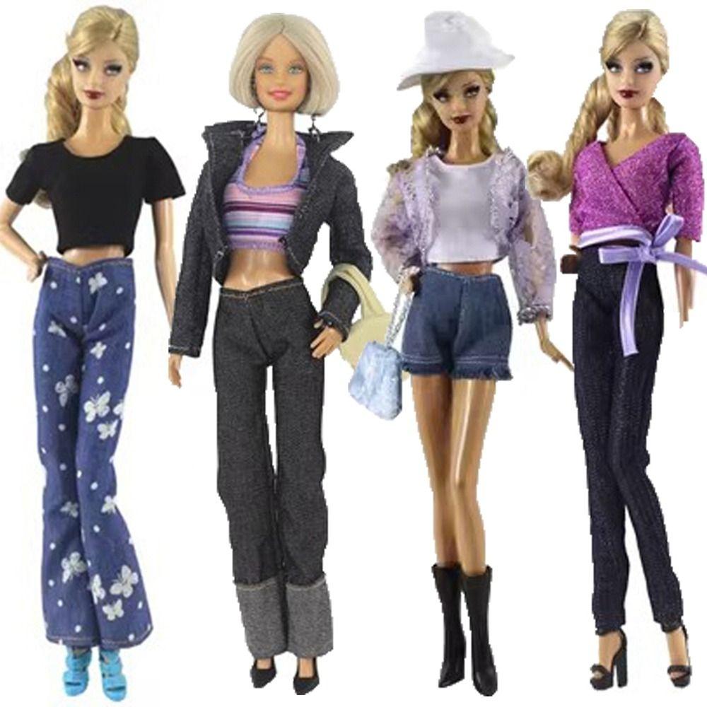 

Multi-styles 11.5 Dolls Coat Fashion T-shirt Coat New Party Clothes Dresses 30cm Doll