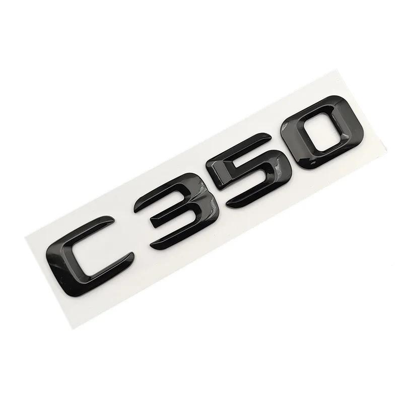 

For Car Stickers Mercedes Benz C200 C220 C250 C300 C350 C400 C450 W205 W204 W203 Trunk Emblem Logo 2015 Accessories Glossy Black