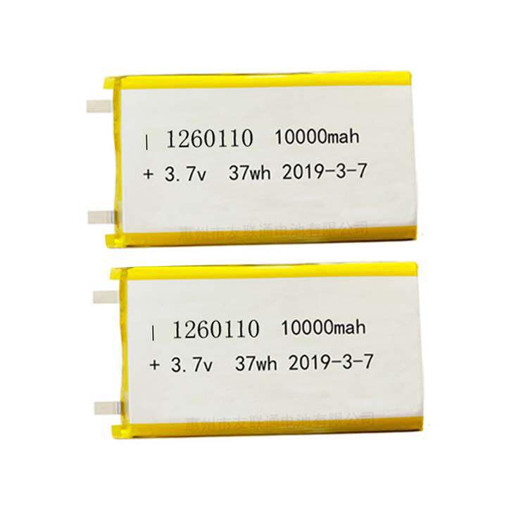 Lithium Polymer 1260110-10000 mAh Battery for Speakers & Mobile Devices