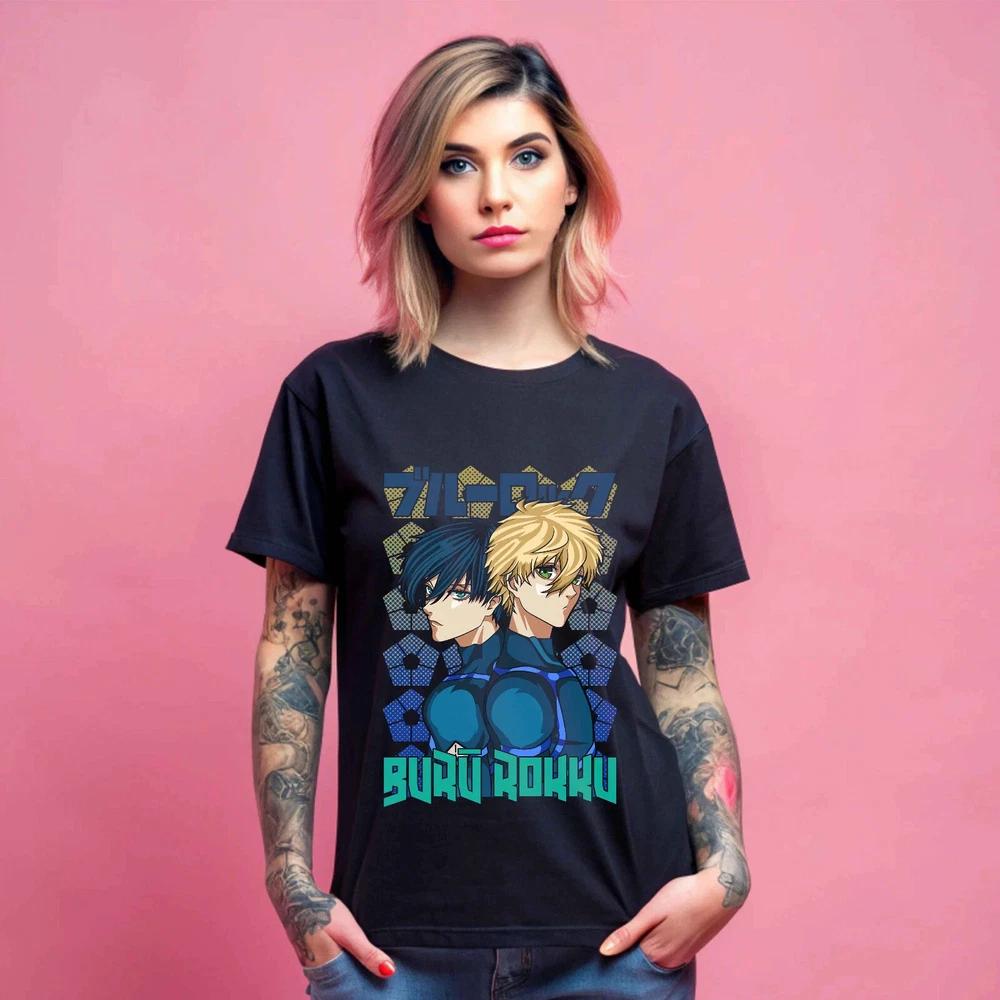 Anime Meguru Bachira Black T Shirt S