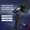 P32 Turbo Racing 91803G-C 2.4G 4CH VT System LCD Display Radio Transmitter Remote Controller with Receiver for RC Car Boat