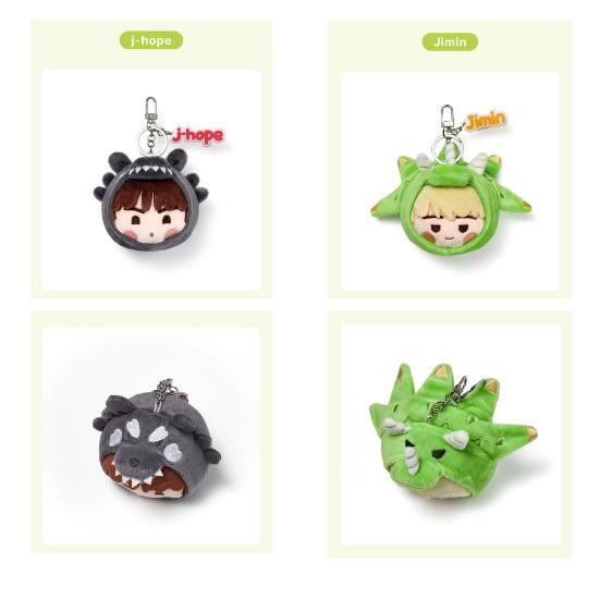 BTS Face Keyring
