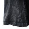 ANOTHER IMPORTANT CULTURE sheepskin trench coat Leather coat M black Women Used