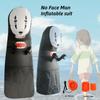 Spirited No Away Face Man Inflatable Costume Halloween Blow Up Fun Suit Cosplay