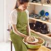Pottery Apron Full Coverage Pinafore Adjustable Split Leg Apron With 3 Pockets For Pottery Painting Sculpture Ceramics