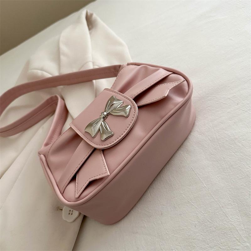 2024 Women's Trendy French Pleated Bag - Versatile Korean Style Niche Square Shoulder Bag