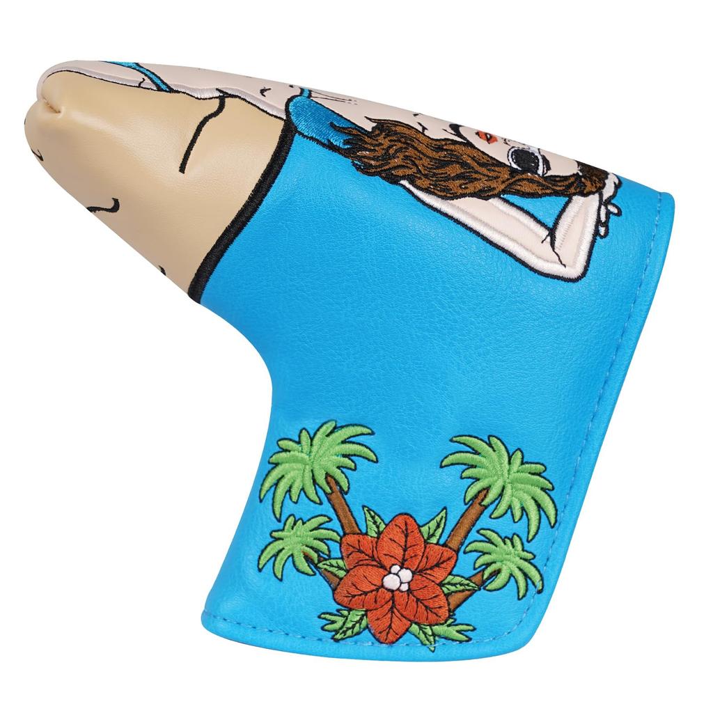 Big Teeth Headcover Set Includes Wood Golf Club Driver Fairway Wood Utility Putter and Magnetic Headcover 3-Piece (Single Item) - Headcovers, Cover,