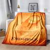 2025 New Fashionable L-Lord of the Rings Printed Blanket Hotel Office Comfortable Warm Sofa Bed Soft Blanket Gift Picnic Blanket