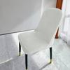 New Velvet Chair Slipcovers Solid Color Universal Seat Case Washable Adjustable Elastic Stool Covers Dining Room