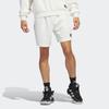 Adidas Legends Shorts Solid Color Logo Drawstring Basketball Pants Men Shorts Han-Jade-White HY2763