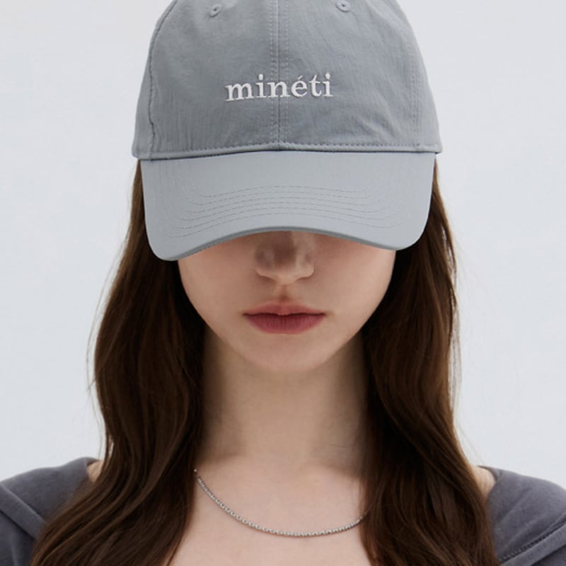 MINETI Nylon Logo Ball Cap Y 10625 MT