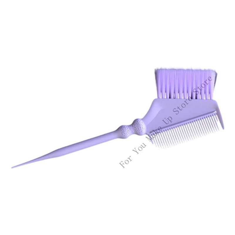 Double Sided Hair Coloring Comb Smooth Hair Treatments With Ergonomic Handle Hair Dyeing Brush For Salon and Home Use