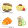 Resin Food Diorama With Cute Cartoon Pompompurin Pudding And Burger Bread For Festive And Promotional Gifts