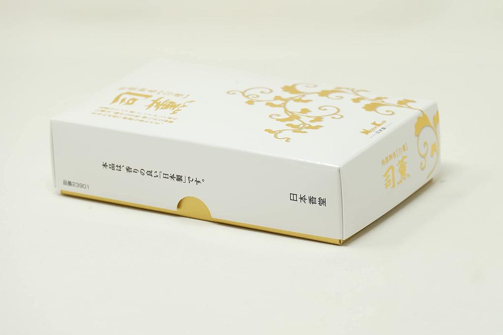Tsukasakan Sandalwood Incense, Slightly Less Smoke, Sandalwood Scent, Made In Japan