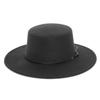 Retro Winter Autumn Women Felt Fedora Hats Belt Buckle Decorated Ladies Boater Hat Flat Brim Church Hats Women Elegant2023