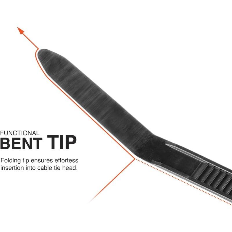100 PCS Nylon Cable Ties Industrial Multipurpose Cable Ties, 8 Inches